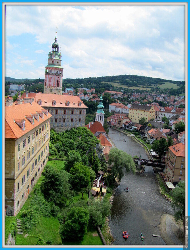 Чешский Крумлов — городок сказочной красоты