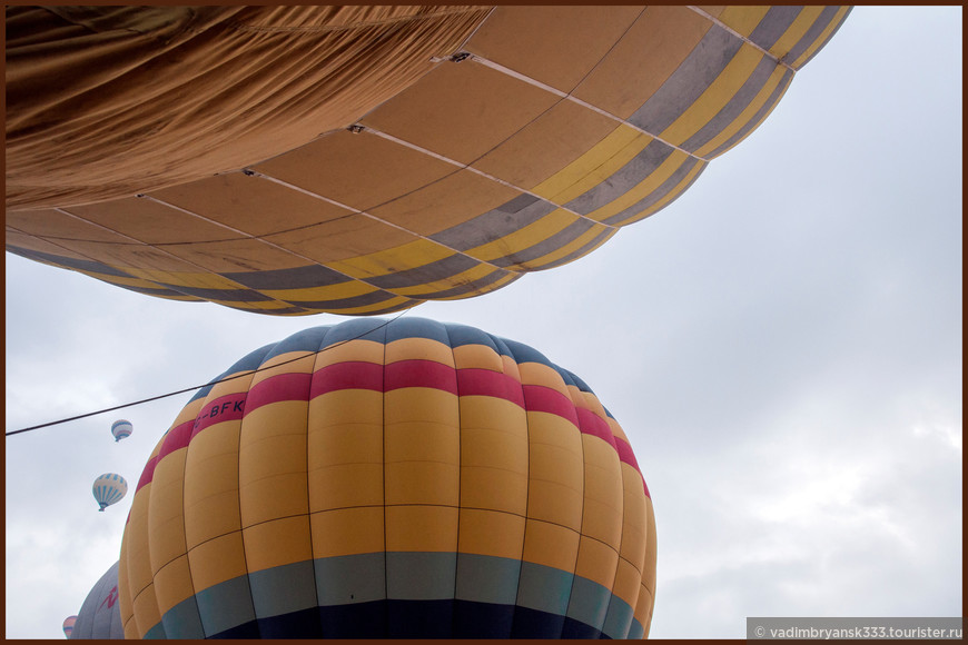 Особенности полетов на воздушных шарах в Каппадокии