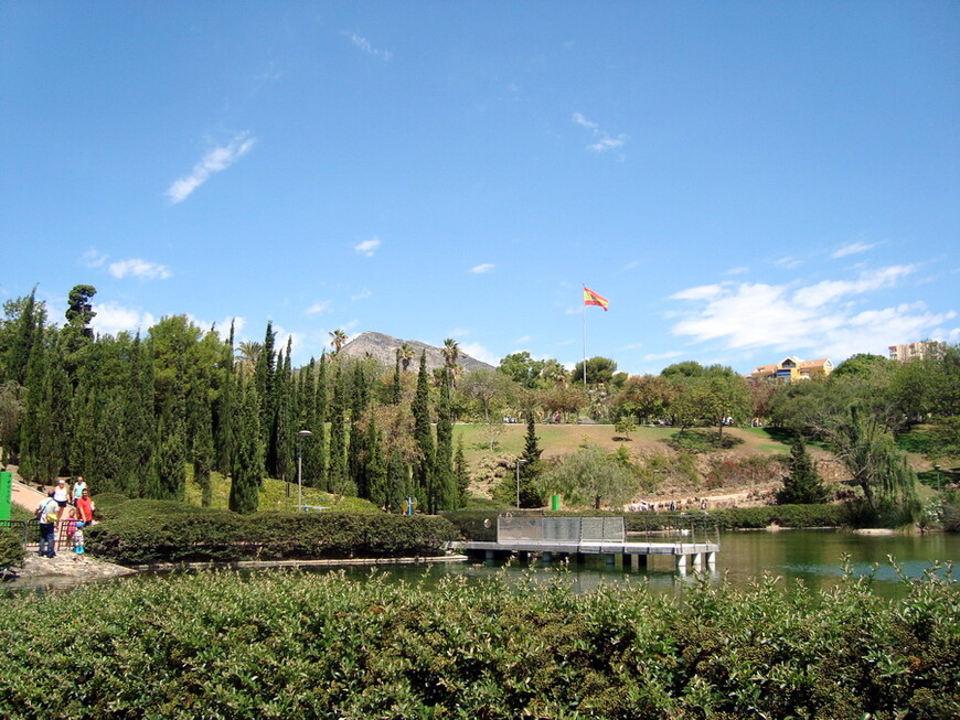 Путешествие в Андалусию, часть 1 Бенальмадена, парк Палома