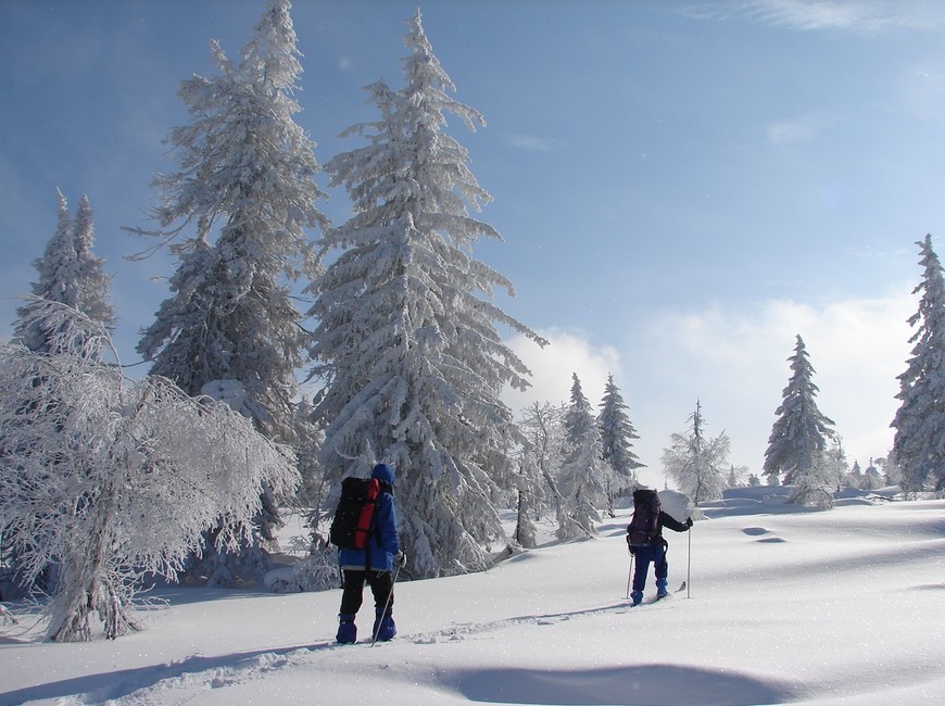 Зимний поход на перевал Аджигардак Челябинская область