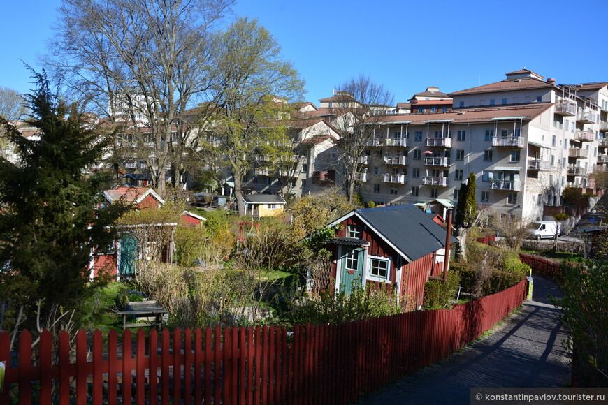Швеция. Стокгольм: ещё один взгляд на город с высоты Сёдермальма
