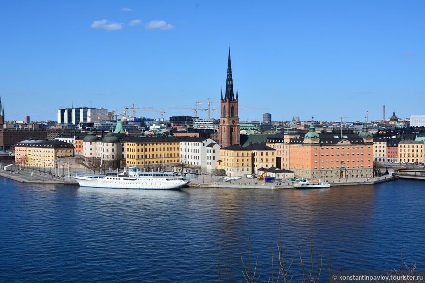 Швеция. Стокгольм: ещё один взгляд на город с высоты Сёдермальма