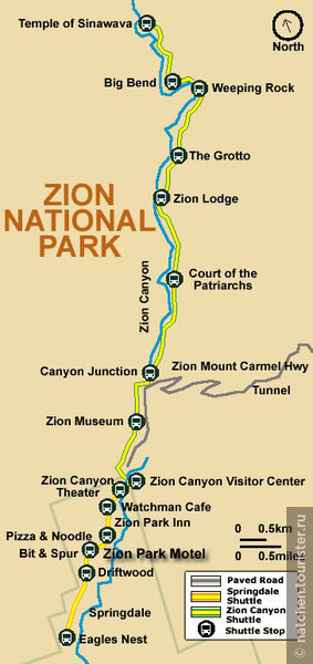  Национальный парк Зайон (Юта). Туда, где обитают ангелы