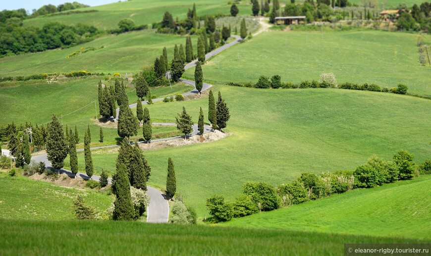Дорога в Тоскану, часть четвертая. Окрестности Пьенцы
