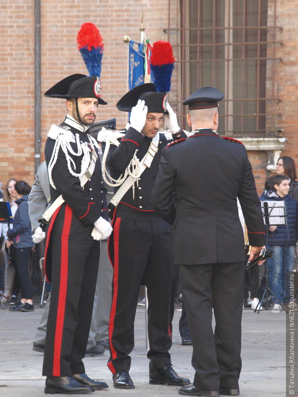 Празднование Дня Объединения Италии в Равенне