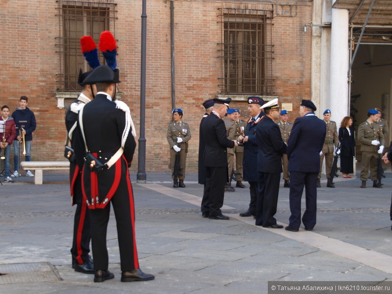 Празднование Дня Объединения Италии в Равенне