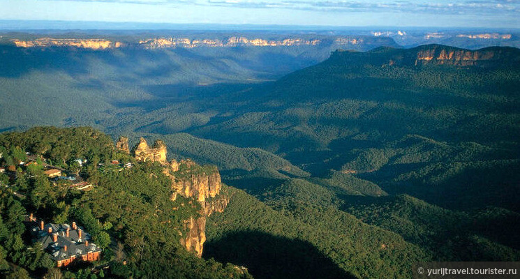 Голубые горы Австралии. Из интернета