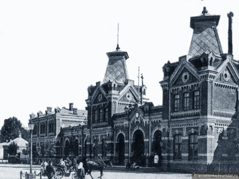 Виленский вокзал в Минске, до войны