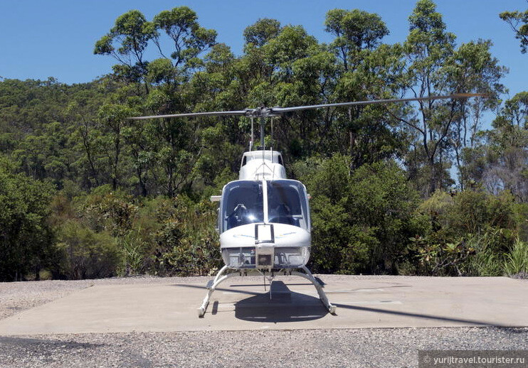Вертолет для экскурсий вокруг острова
