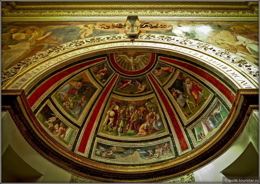 Интерьер церкви Санта Мария дель Паче.