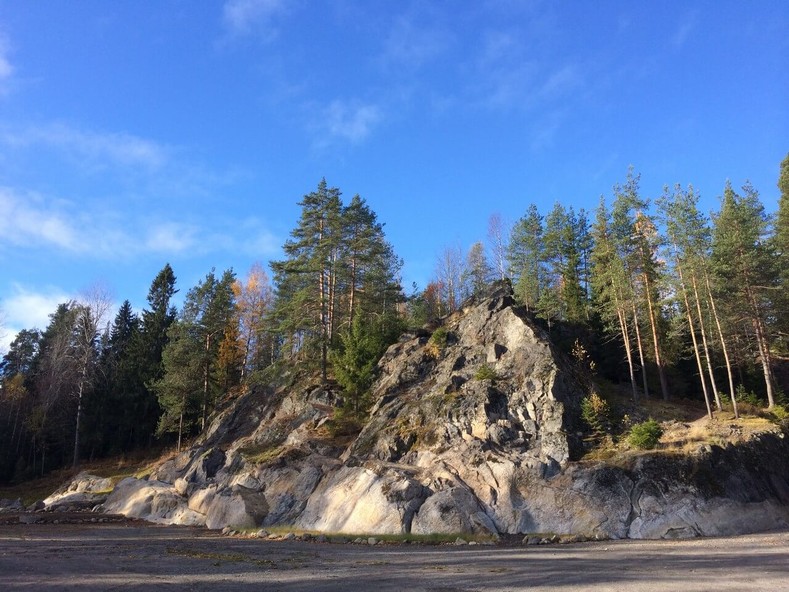 Секретный бункер финского командования - музей в скале Гора Филина