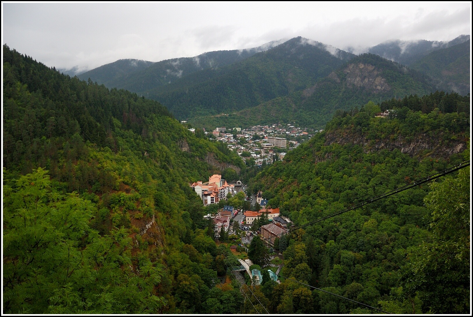 Грузия Бакуриани осень