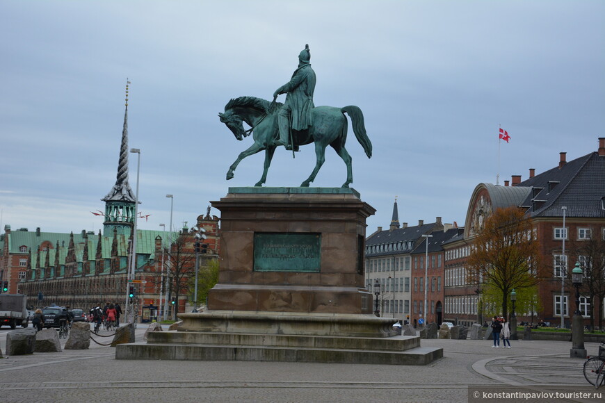  Дания. Копенгаген. На Ратушной площади