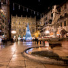 Площадь Piazza delle Erbe - центр города еще в античные времена.