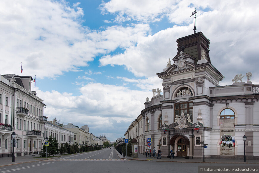 Национальный музей республики Татарстан, который  занимает здание бывшего Гостиного двора, являющееся памятником истории и культуры федерального значения.