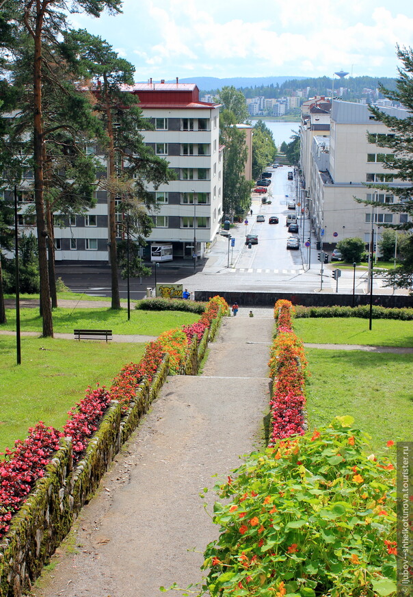 Лестница Цветов Ювяскюля (Jyväskylä) 