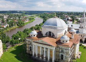 Виды с колокольни Борисоглебского монастыря