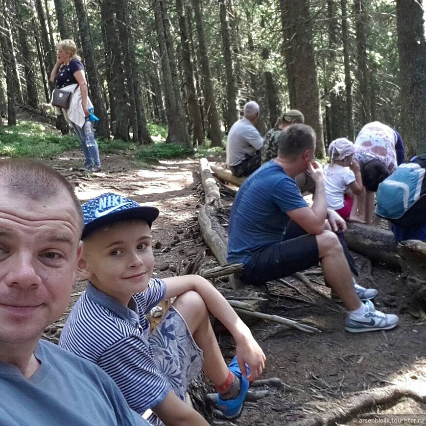 Поход на наивысшую вершину Украинских Карпат — г. Говерла с ребёнком 8-ми лет