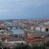 Вид на реку со смотровой площадки. Большая обзорная экскурсия по Флоренции на 8 часов с индивидуальным гидом.