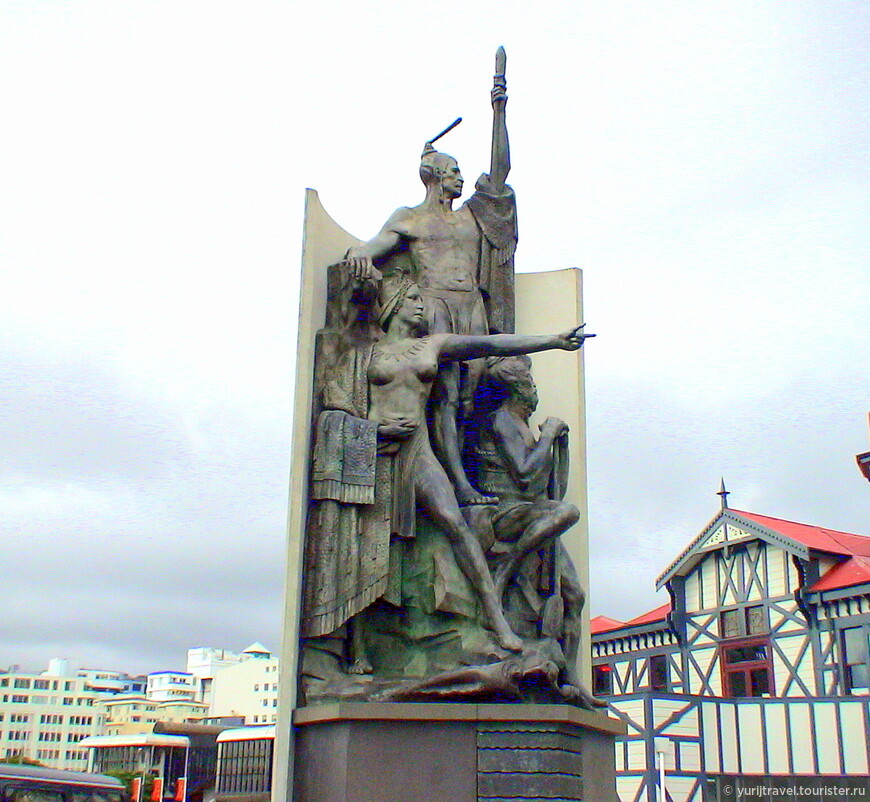 Памятник борцам сопротивления племен маори