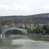 Мост мира и старый Тбилиси 