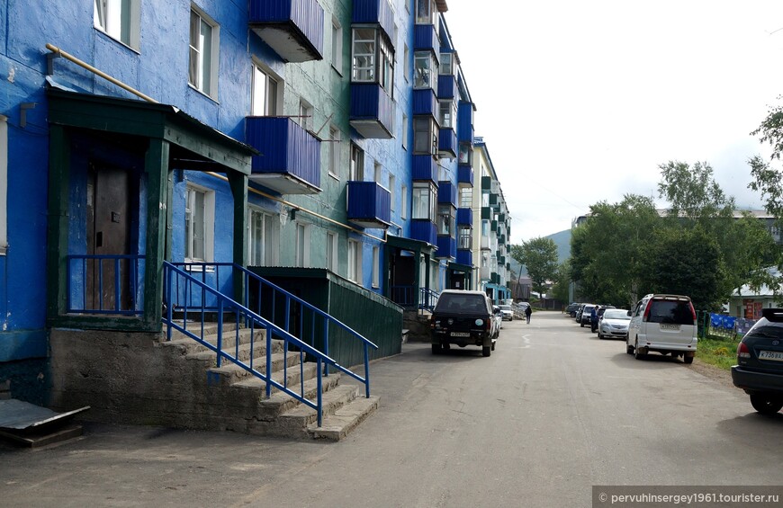Типичный квартал в Тымовском