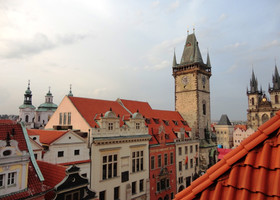 Прага Сверху вниз