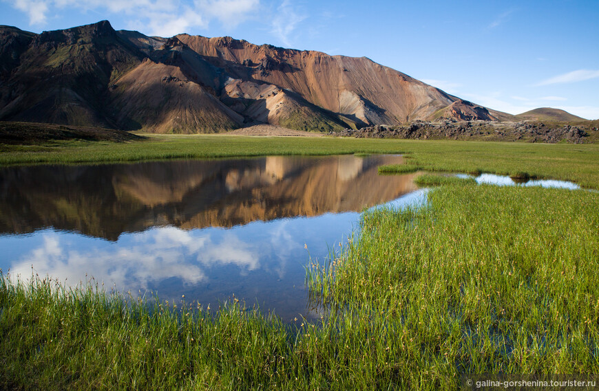 В царстве риолитовых гор. Landmannalaugar, ИСЛАНДИЯ