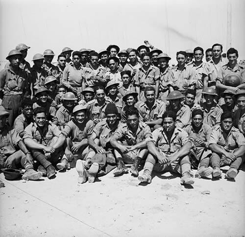 Новозеландские солдаты во время Второй Мировой войны