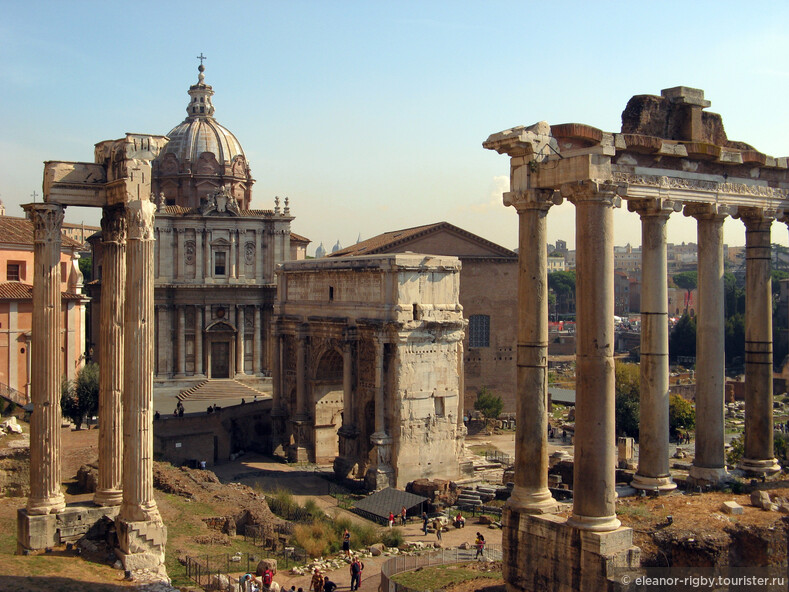 Фильм о первой поездке в Рим в 2008 году, часть четвертая. Древний Рим.