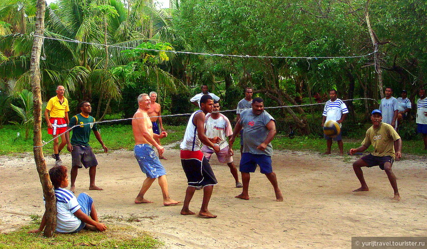 Фиджийцы оказались неплохими волейболистами