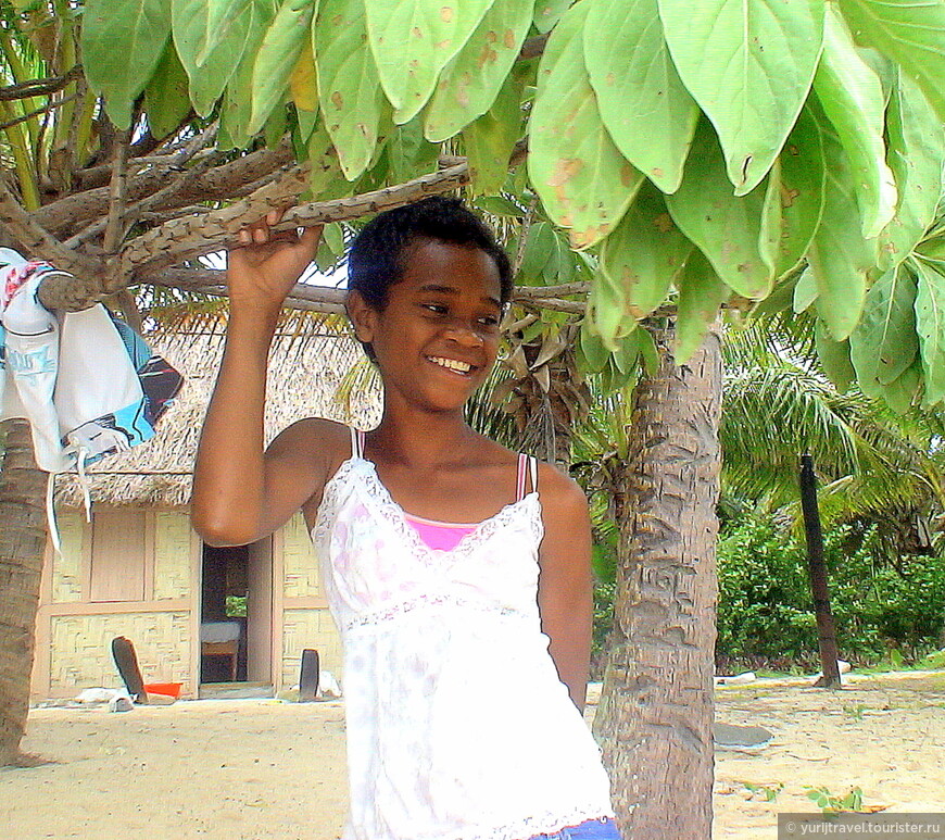 Фиджийская девушка