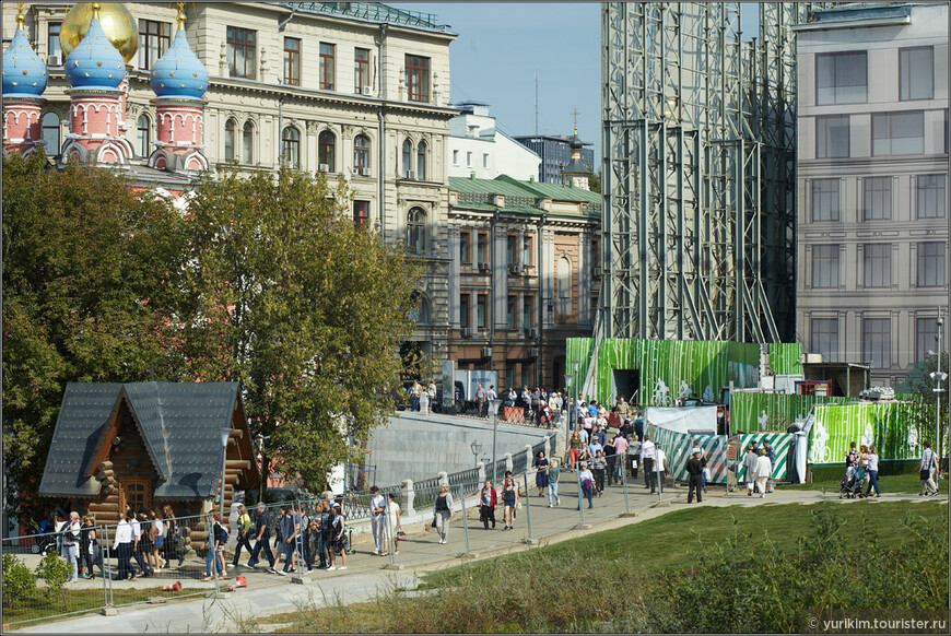 Парк Зарядье, зелень в центре Москвы