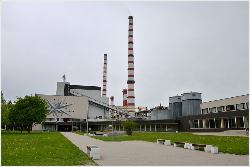 Самостоятельно из Нарвы на Эстонскую электростанцию