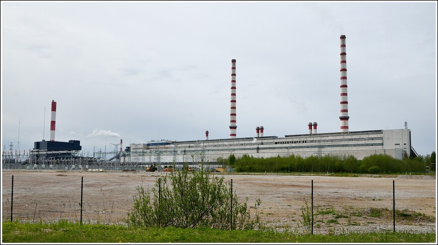 Самостоятельно из Нарвы на Эстонскую электростанцию