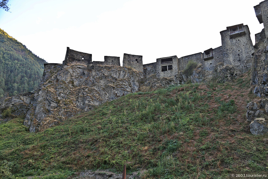 Шатили — уникальная крепость и заброшенный город