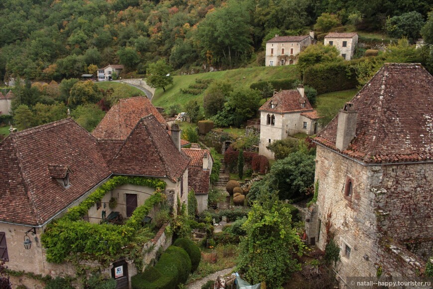 Saint cirq Lapopie. Самая красивая деревня Франции