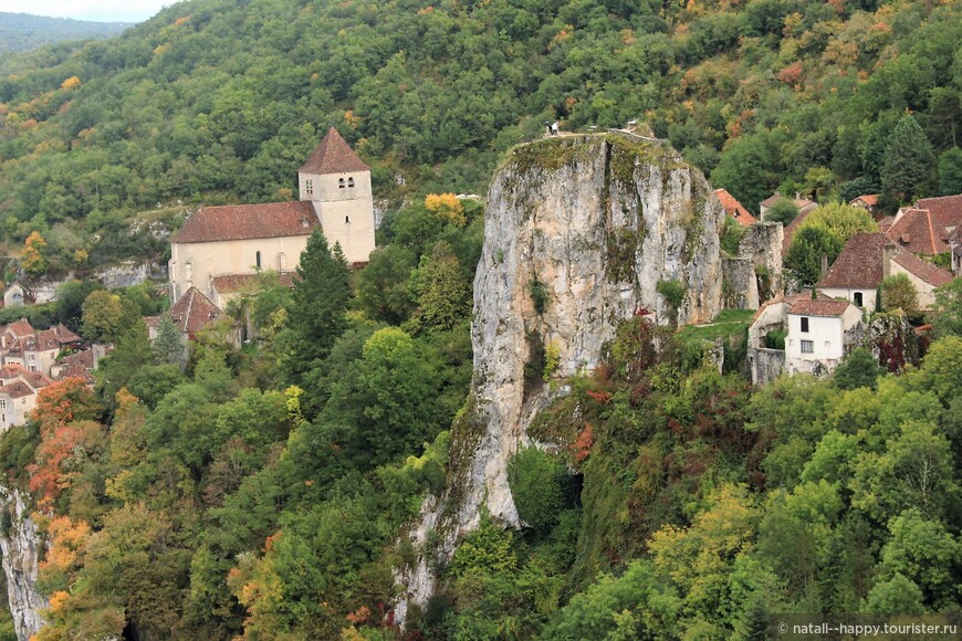 Saint cirq Lapopie. Самая красивая деревня Франции