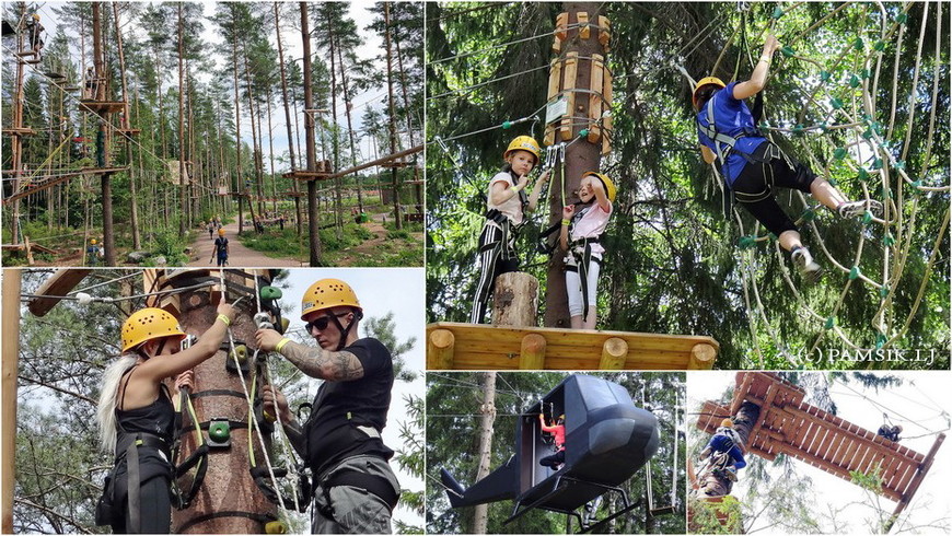 Верёвочный ПАРК ПРИКЛЮЧЕНИЙ KORKEE PALOHEINÄ (Adventure Park Korkee Paloheinä) 