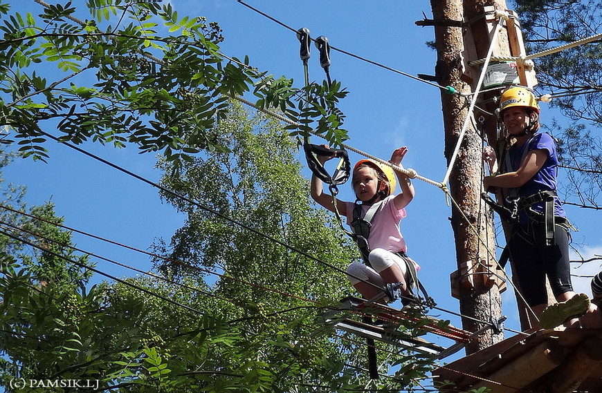 Верёвочный ПАРК ПРИКЛЮЧЕНИЙ KORKEE PALOHEINÄ (Adventure Park Korkee Paloheinä) 