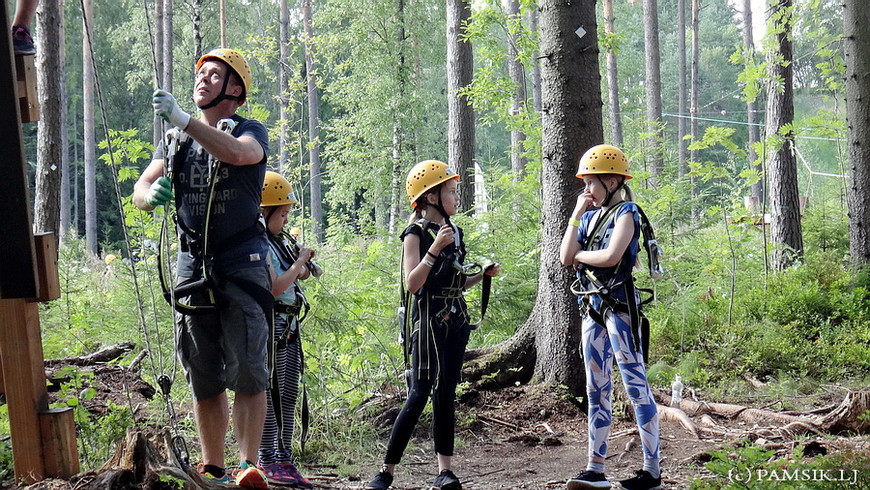 Верёвочный ПАРК ПРИКЛЮЧЕНИЙ KORKEE PALOHEINÄ (Adventure Park Korkee Paloheinä) 