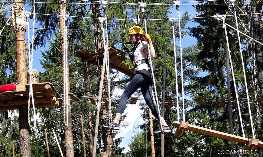 Верёвочный ПАРК ПРИКЛЮЧЕНИЙ KORKEE PALOHEINÄ (Adventure Park Korkee Paloheinä) 