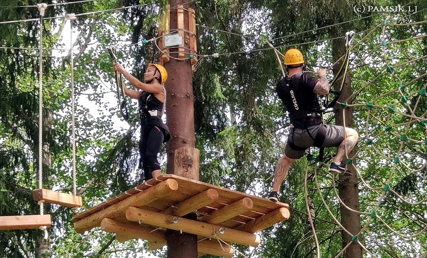 Верёвочный ПАРК ПРИКЛЮЧЕНИЙ KORKEE PALOHEINÄ (Adventure Park Korkee Paloheinä) 