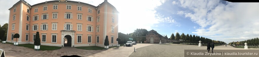 Замок Шветцинген — неплохо отдыхали летом пфальцграфы!