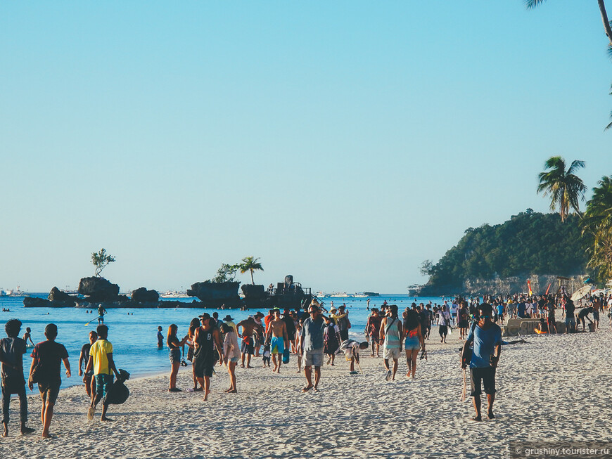 White Beach Boracay — самый красивый пляж в Азии. Впечатления