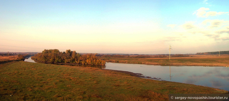 Панорама поймы реки Ницы в окрестностях Ирбита© Сергей А. Новопашин, 2004