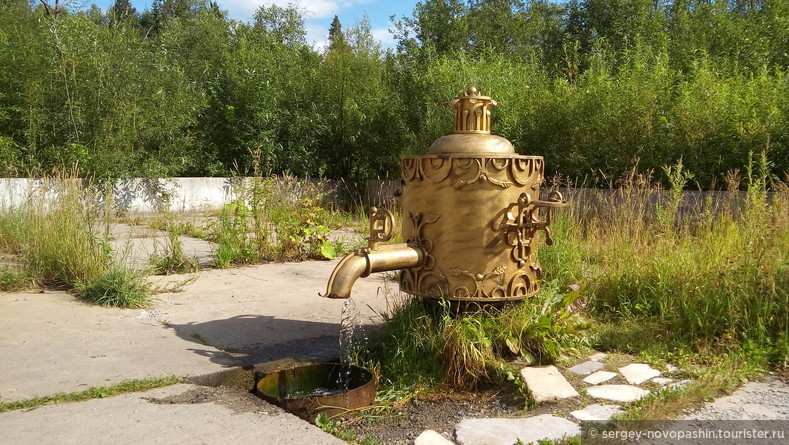 Ирбитский дизайн сероводородного источника. Ирбитский район, на берегу р.Мурза  © Сергей Новопашин 2017