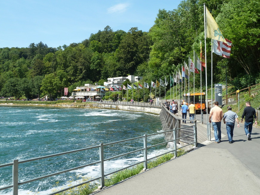 Интересные места на Боденском озере. Швейцария. Рейнский водопад. Штейн ам Рейн