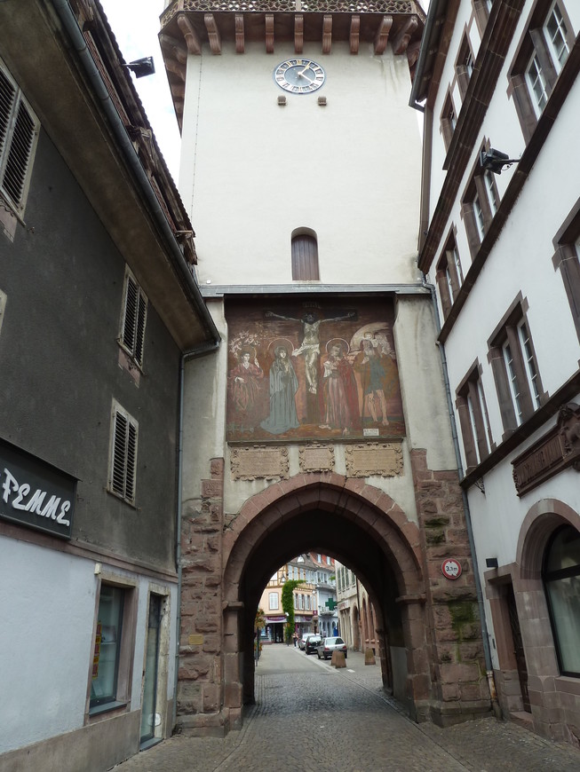 Эльзасские окрестности Страсбурга. Селеста и замок Верхний Кенигсбург