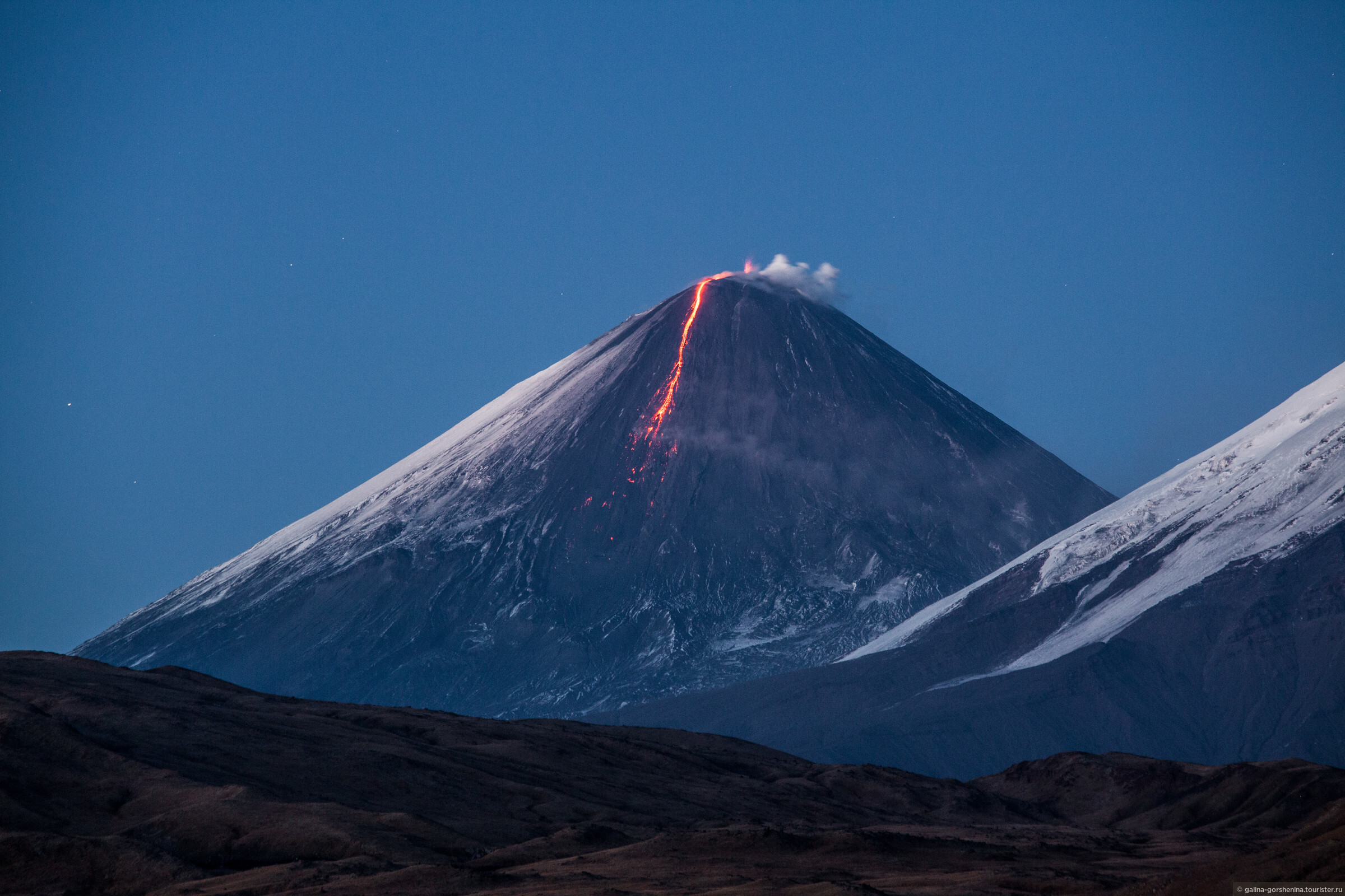 Самый высокий вулкан дальнего востока